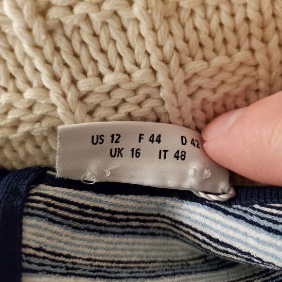 Akris Punto Stripe Fit & Flare Sweater Dress - Picture 14 of 16